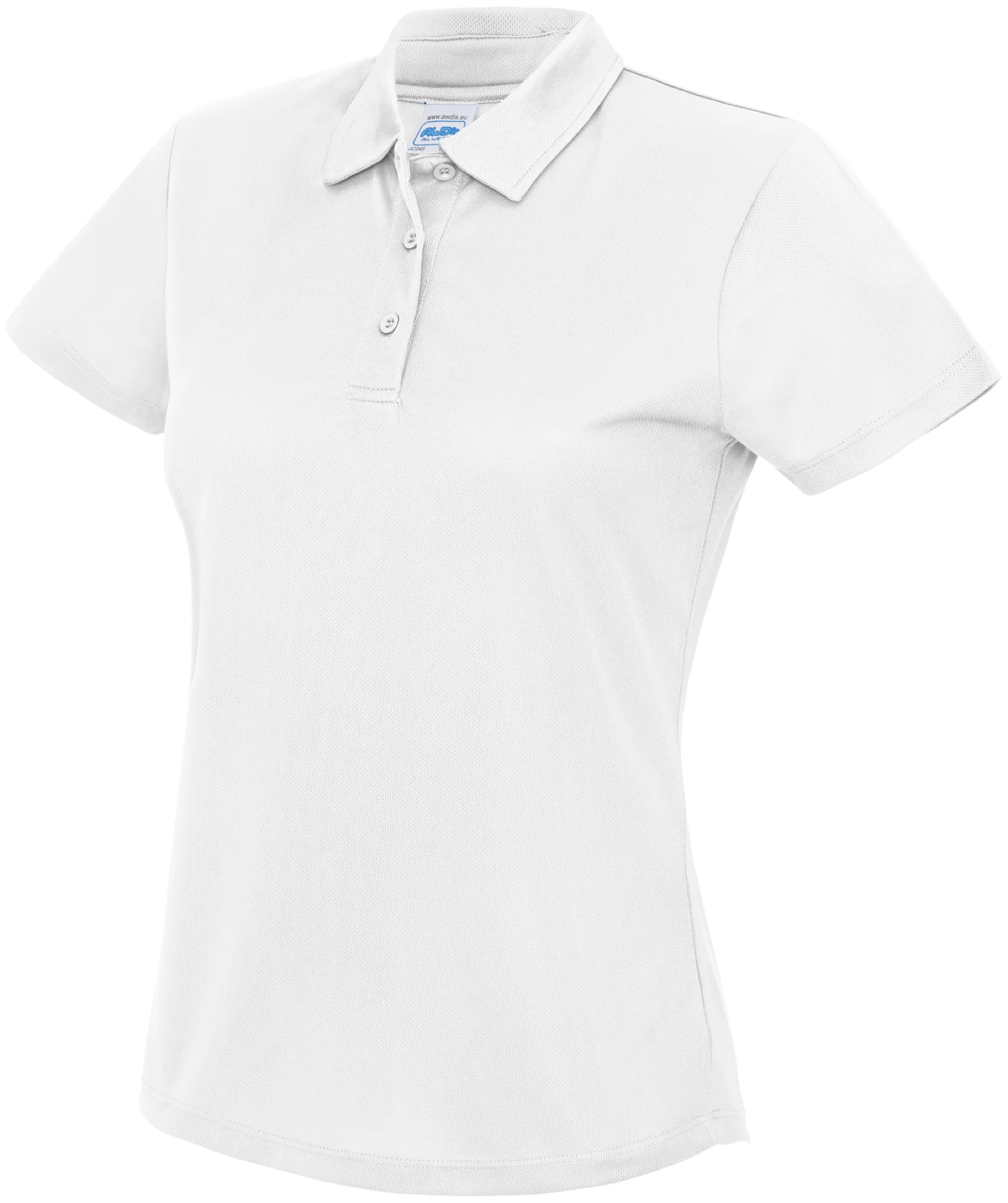 justcool-jc045-womens-cool-poloshirt-arcticwhite-front-1 Just Cool Women's Cool Polo