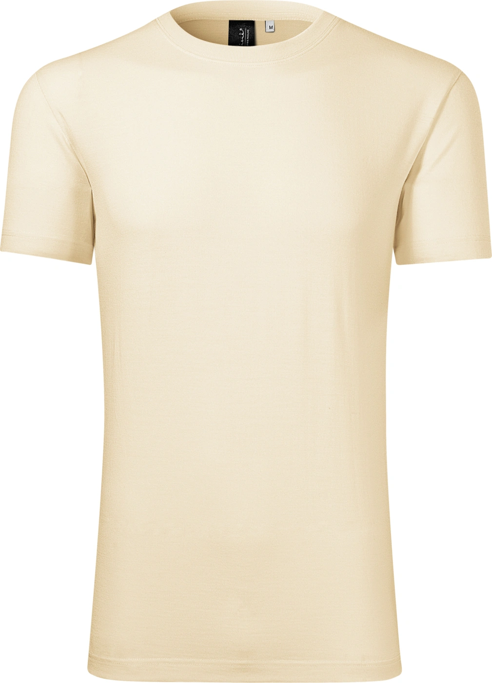 malfini-157-t-shirt-merino-rise-mandel-front-2 MALFINI T-Shirt Merino Rise 157