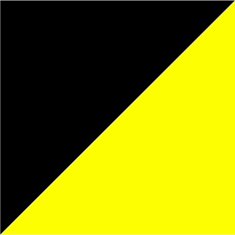 black/lemon/black