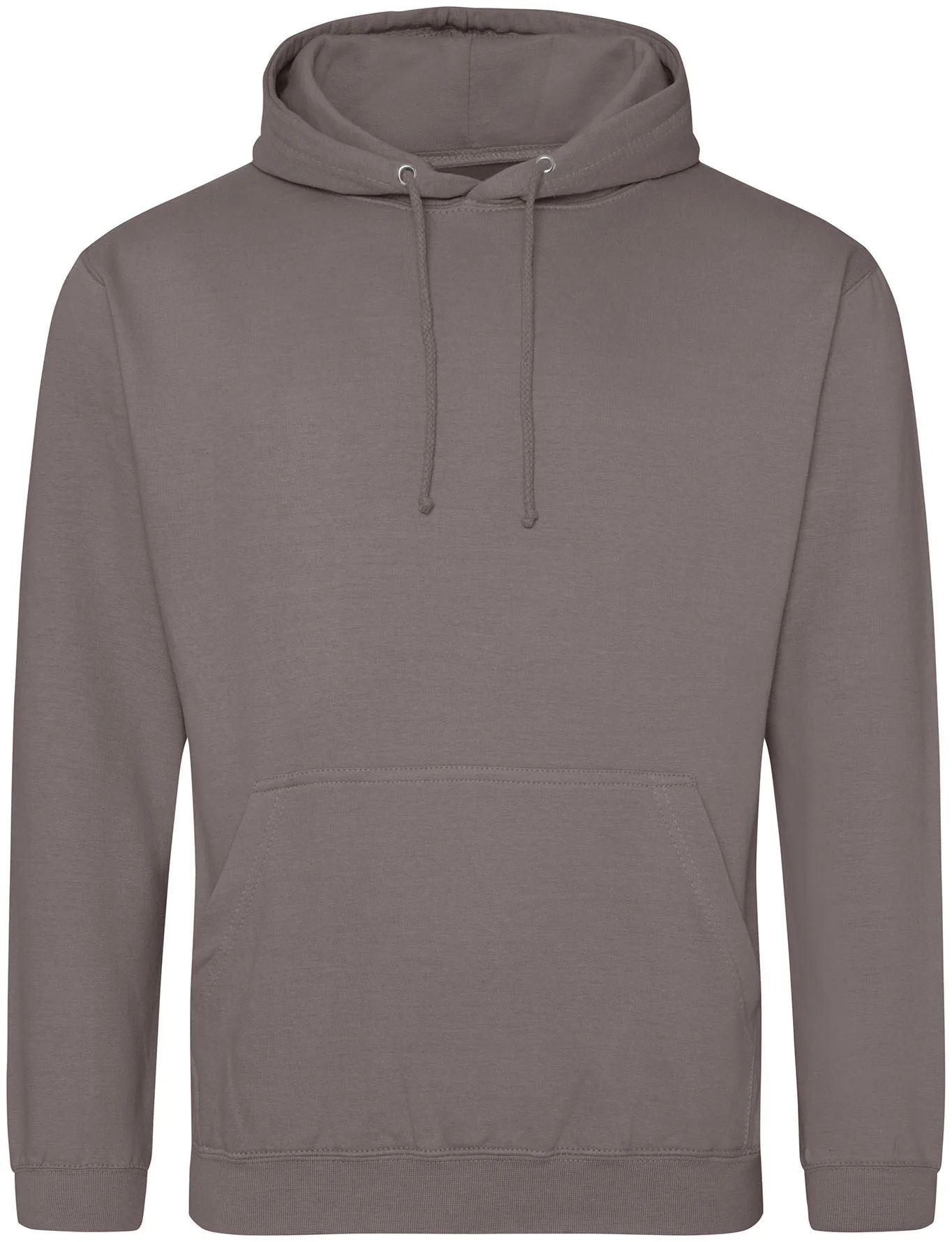 justhoods-jh001-college-hoodie-mochabrown-front-1 Just Hoods College Hoodie