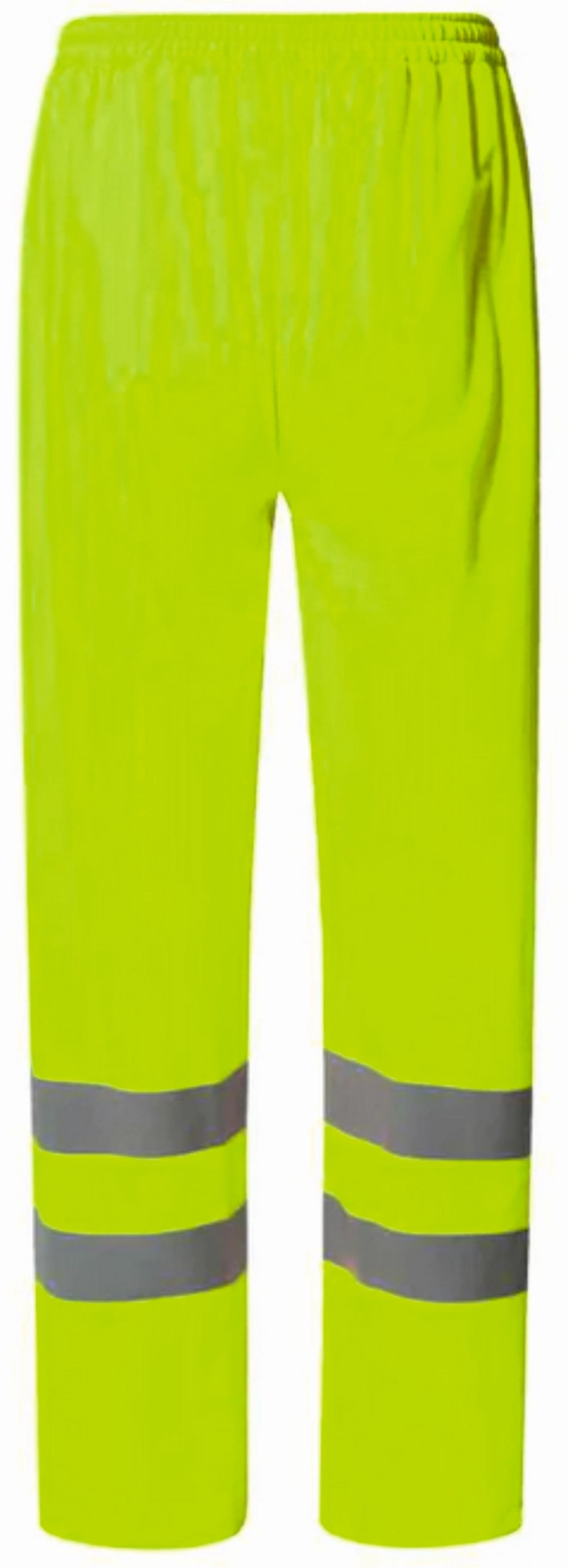 yoko-hvs451-hi-vis-soft-flex-breathable-rain-trousers-hi-vis-yellow-back-2 YOKO Hi-Vis Soft Flex Breathable Rain Trousers