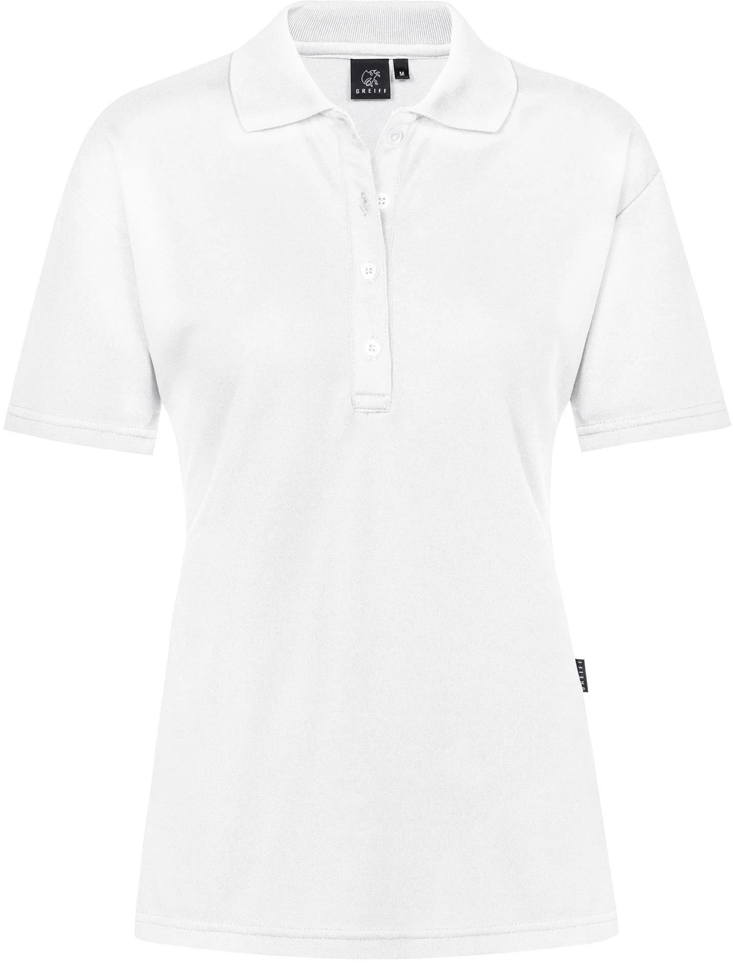 greiff-35000-damen-poloshirt_2145_weiss-front-2 GREIFF Damen Poloshirt mit TENCEL™ Lyocellfasern