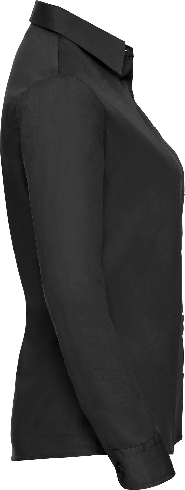 Russell Ladies Long Sleeve Pure Cotton Easy Care Poplin Shirt