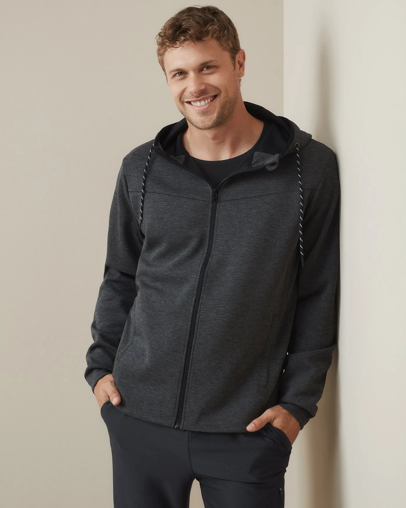 stedman-st5840-scuba-jacket-men-anthraheather-model-1 Stedman Recycled Scuba Jacket