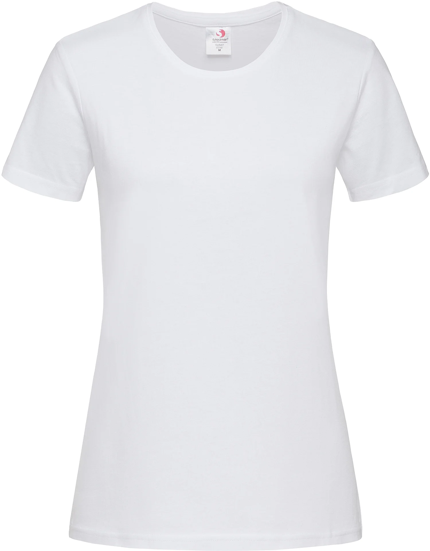 stedman-st2160-comfort-185-women-white-front-4 Stedman Comfort-T Crew Neck