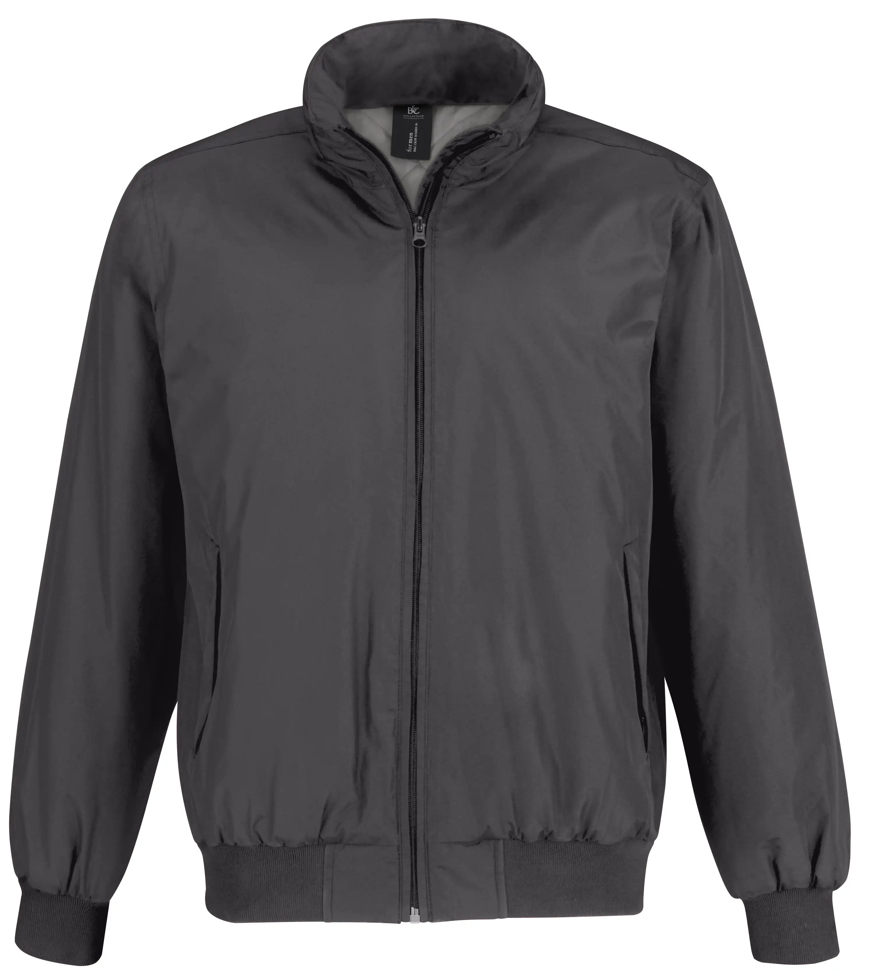 BC_JM961_CrewBomber_dark-grey_1 B&C Men´s Jacket Crew Bomber
