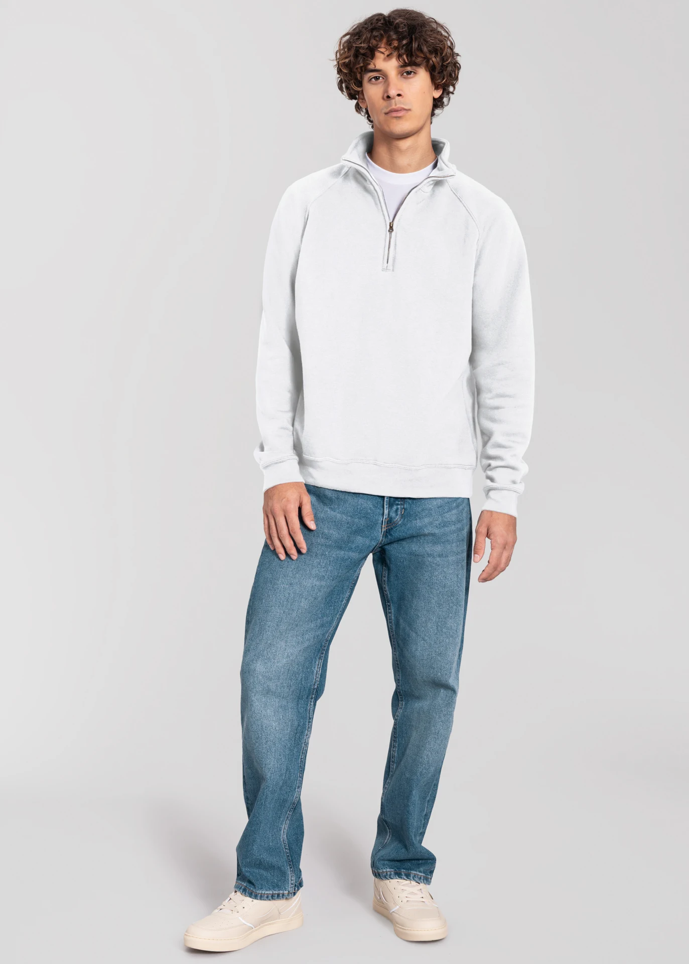 F.O.L. Iconic Premium Zip Neck Sweat