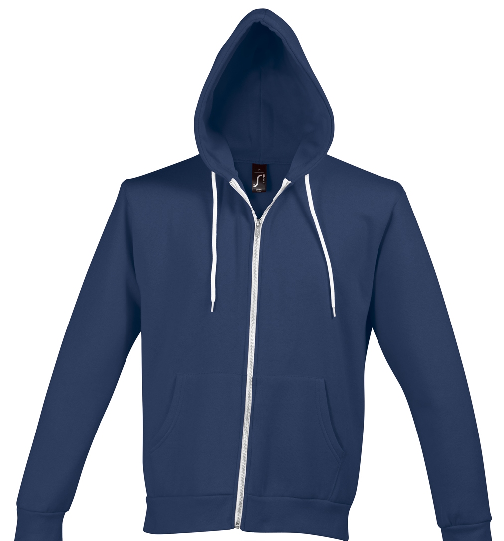 SOL'S Hooded Zipped Jacket Silver SOL'S Hooded Zipped Jacket Silver