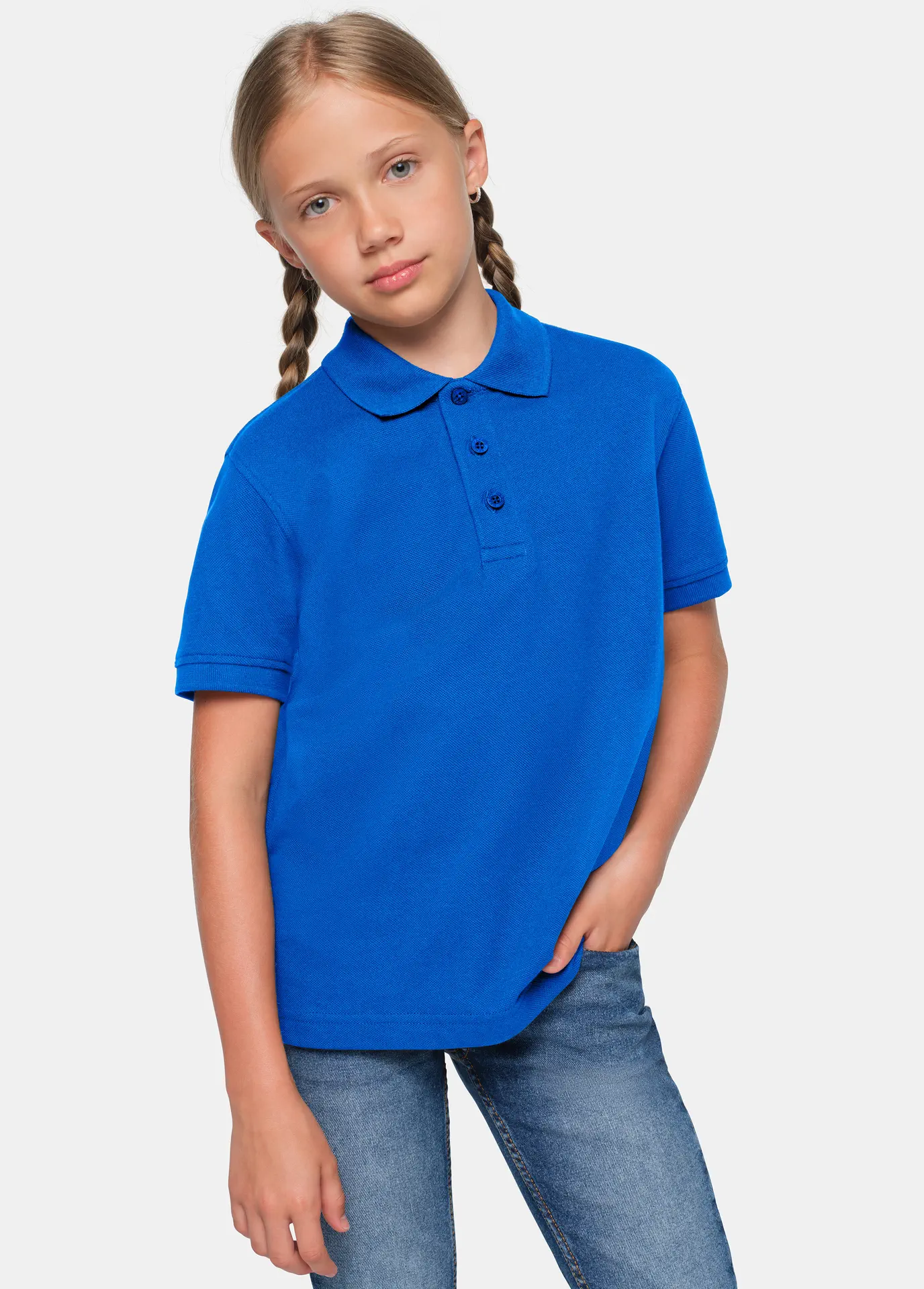 HAKRO Kinder Poloshirt 545 Bio-Baumwolle