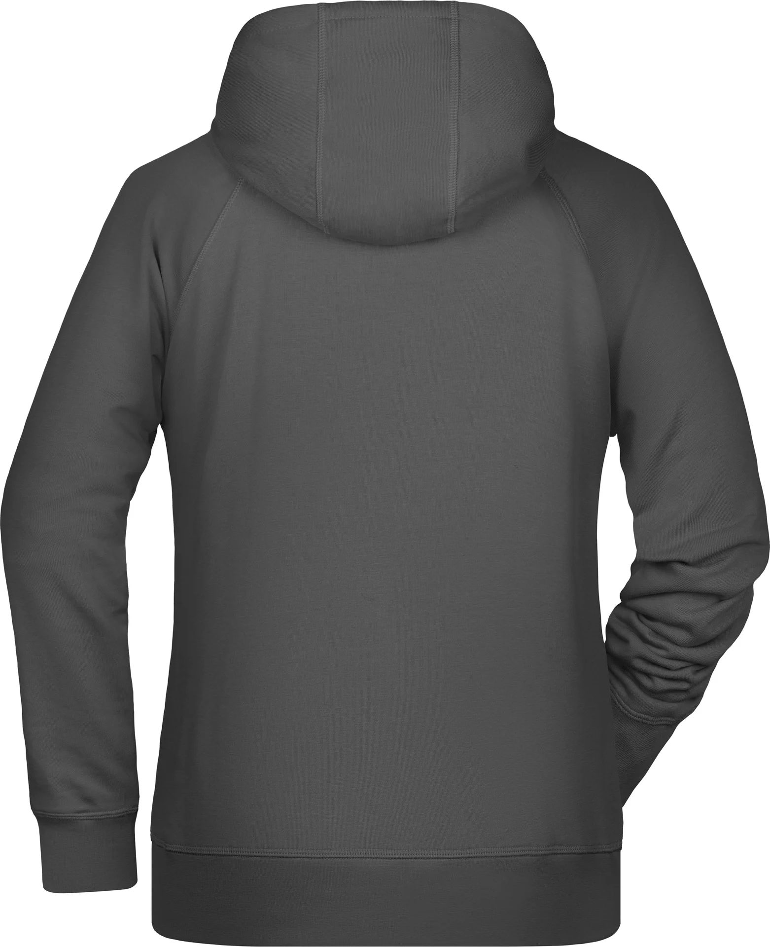 JN8023-ladies-hoody-graphite-back-5 James & Nicholson Ladies Hoody 8023