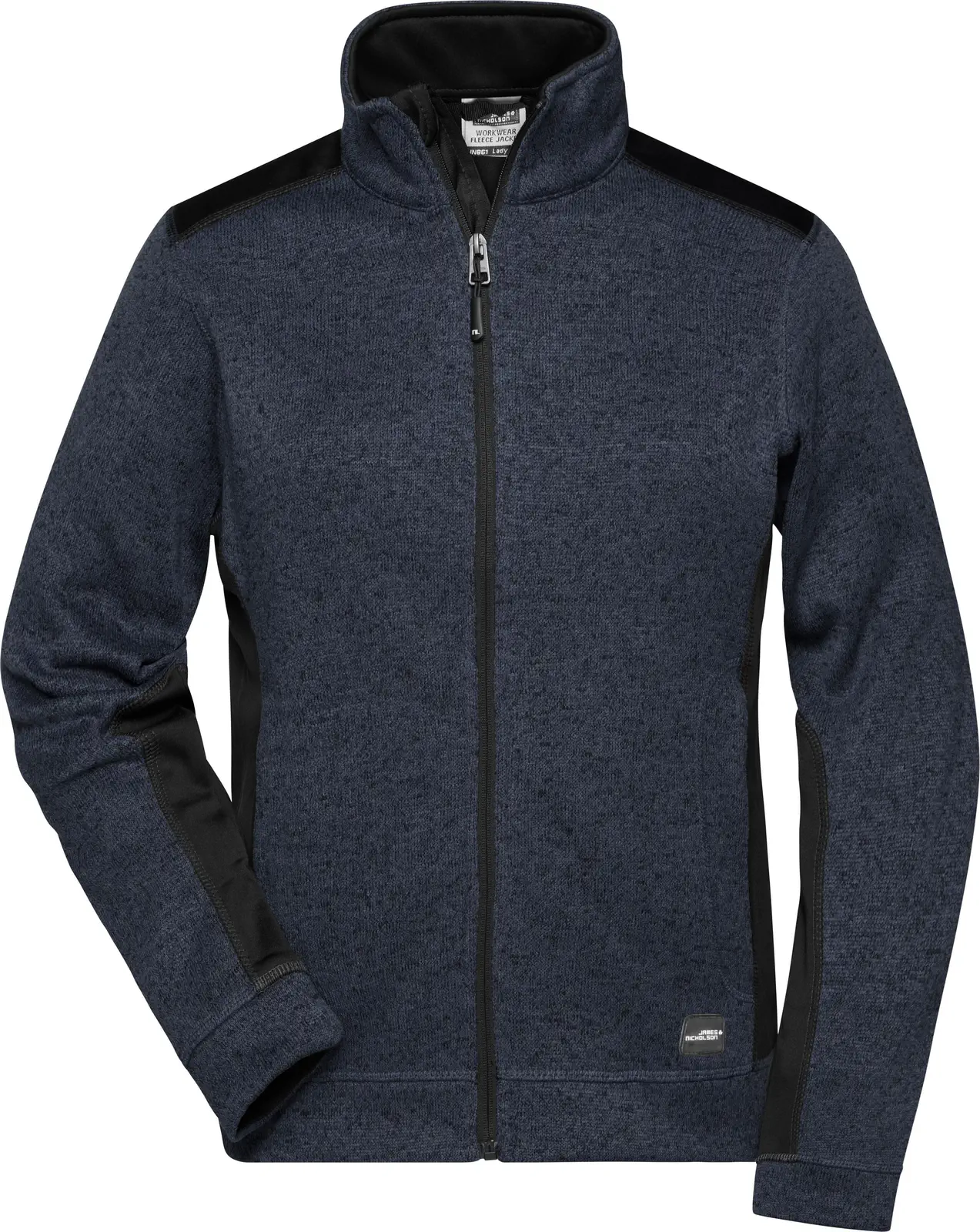James & Nicholson Ladies Knitted Workwear Fleece Jacket -STRONG-