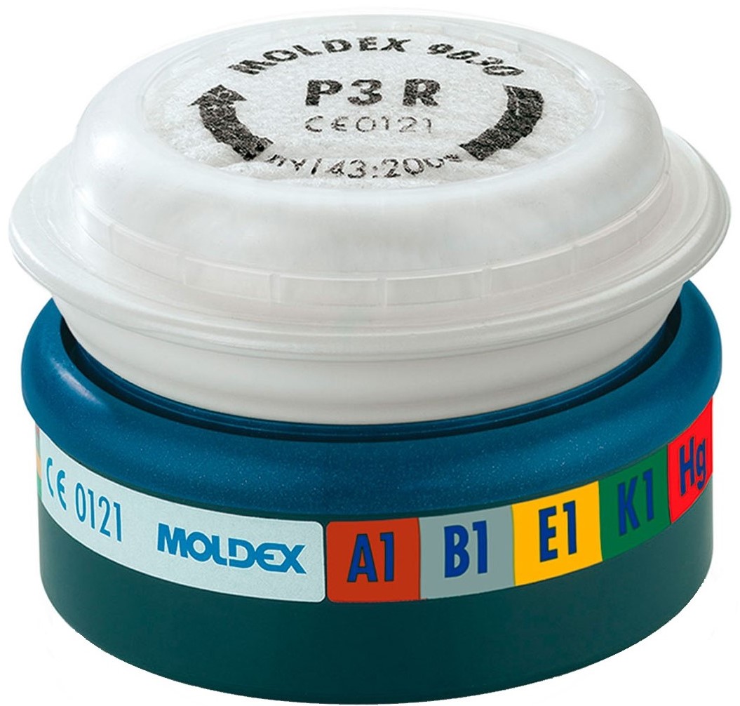 MOLDEX EasyLock Kombinationsfilter 9730 A1B1E1K1HgP3  R D 