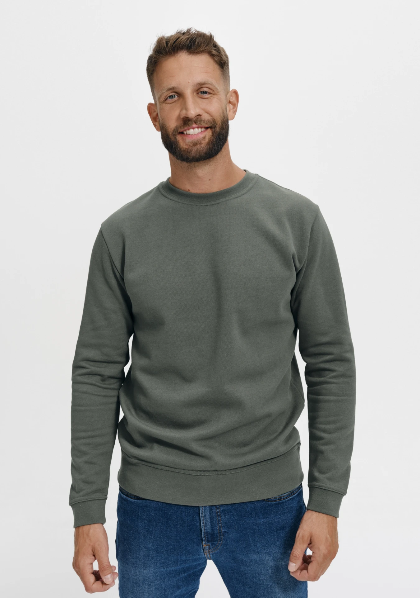 malfini-406-essential-sweatshirt-herren-kinder-dunkler-schiefer-model-0 MALFINI Sweatshirt Essential 406