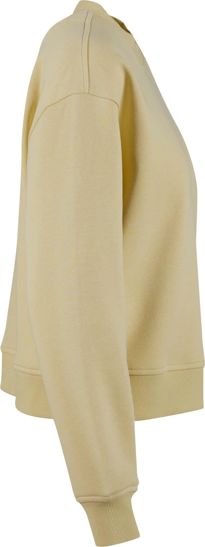 Build Your Brand Ladies Oversized Crewneck Sweatshirt