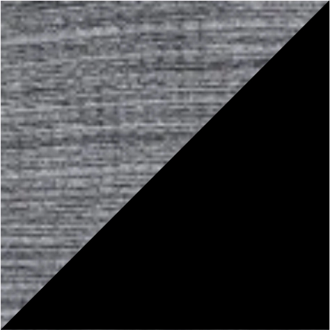carbon melange/black