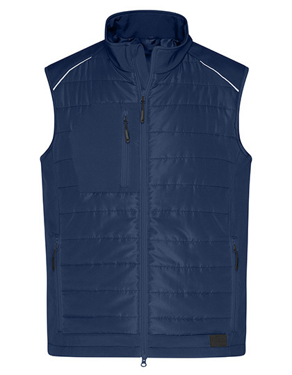 James & Nicholson Men's Hybrid Vest 1822 James & Nicholson Men's Hybrid Vest 1822