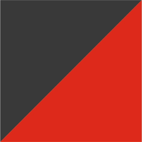 graphite/red