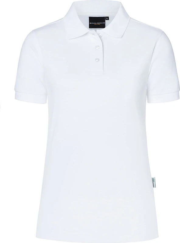 karlowsky-pf6-damen-workwear-poloshirtshirt-modern-flair-white-front-3 KARLOWSKY Damen Workwear Poloshirt Modern-Flair