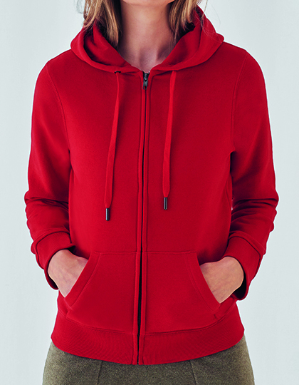 B&C Queen Zipped Hood Jacket Women