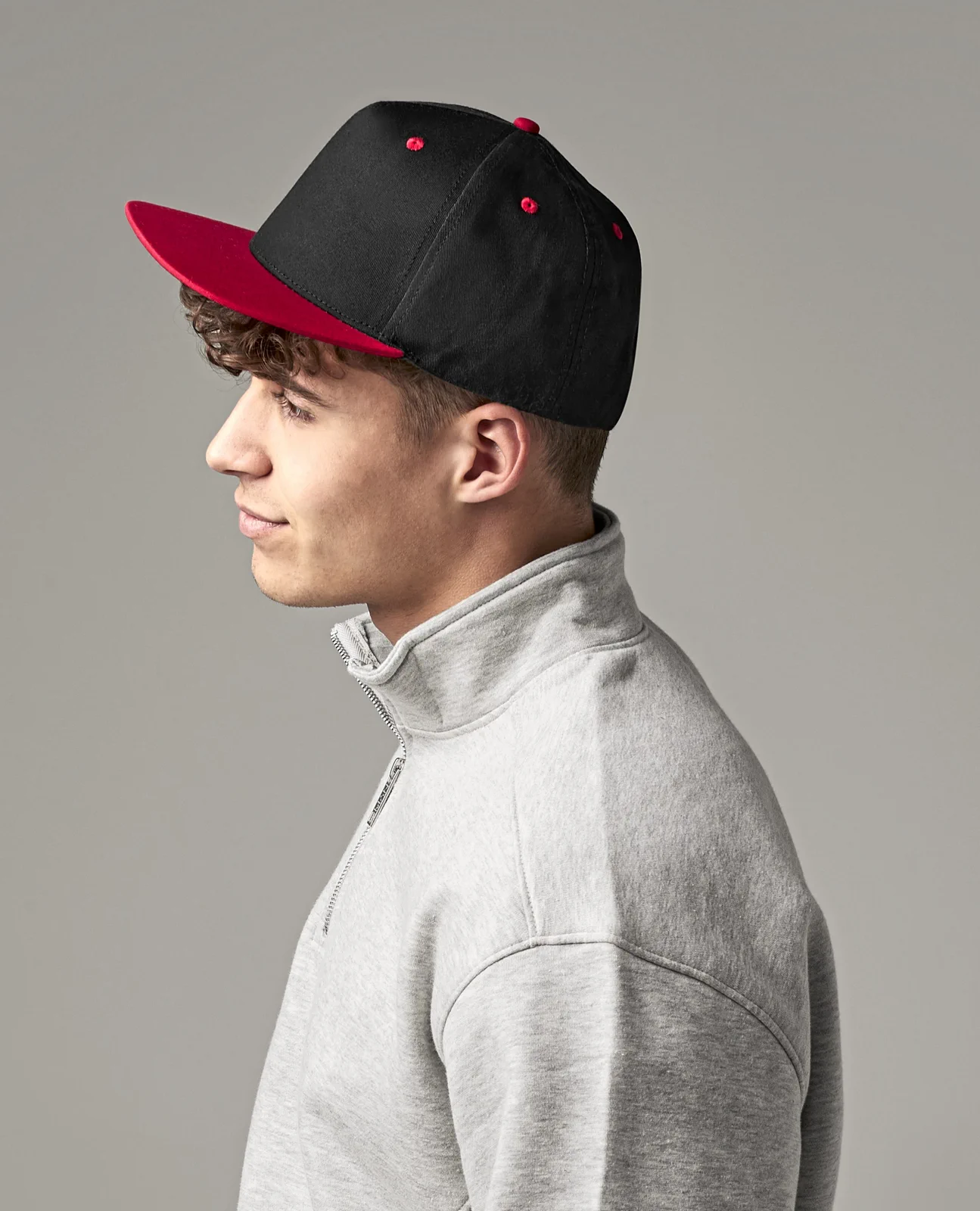 Beechfield 5 Panel Contrast Snapback