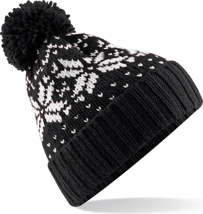 Beechfield Fair Isle Snowstar® Beanie