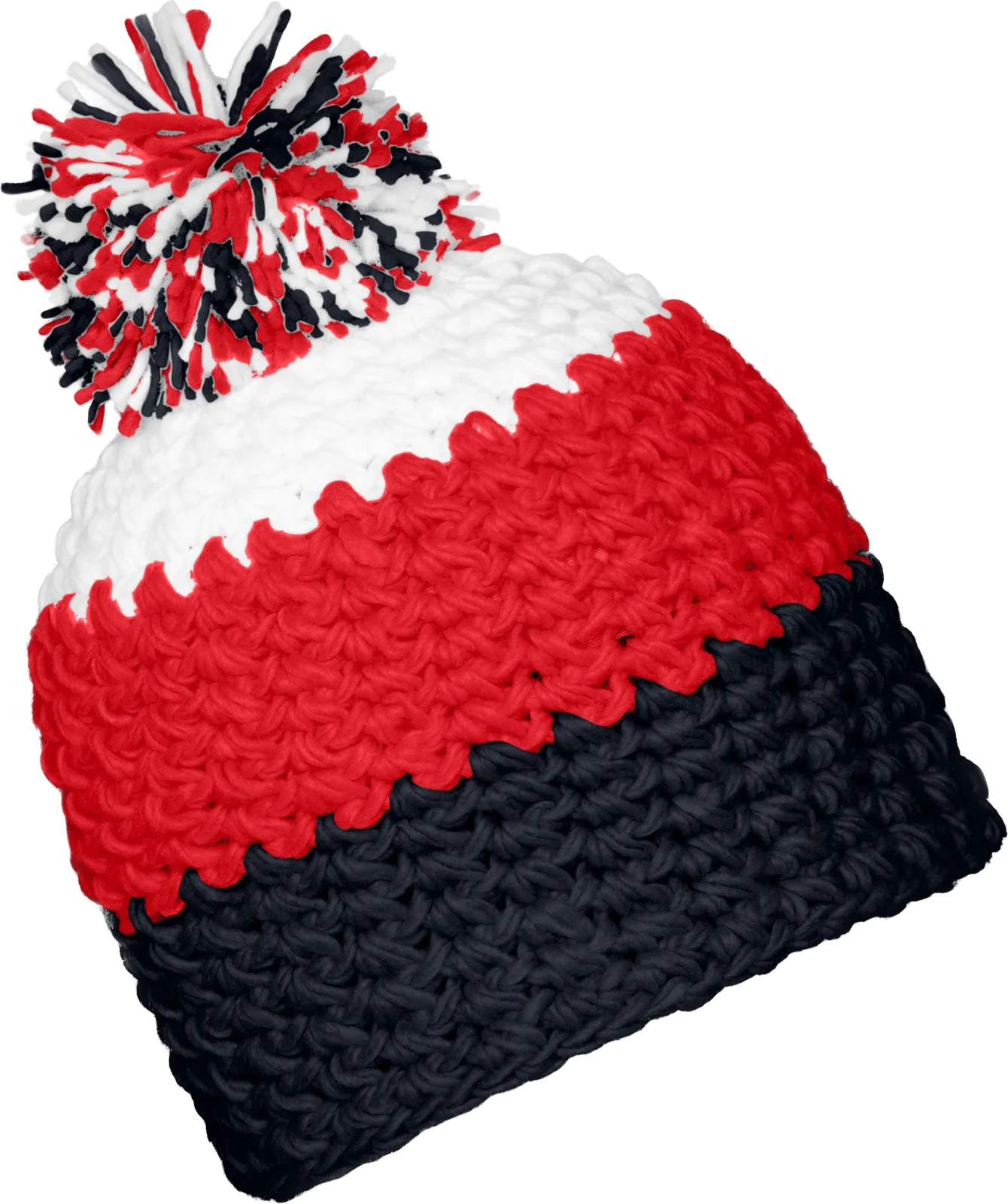 daiber Crocheted Cap With Pompon