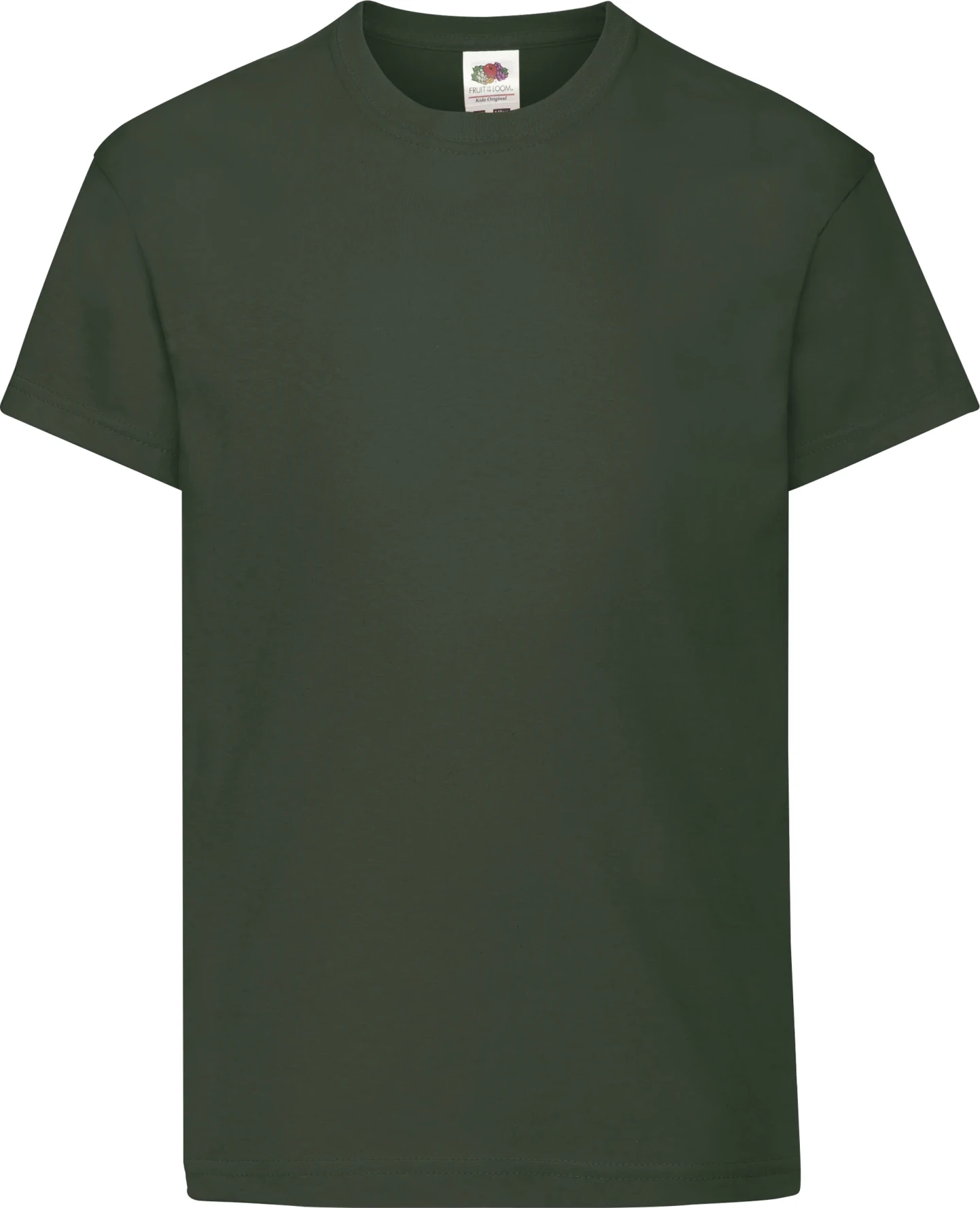 fruit-of-the-loom-61-019-0-kids-original-t-shirt-bottlegreen-4 F.O.L. Kids Original T