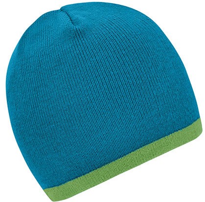 myrtle beach Beanie with Contrasting Border