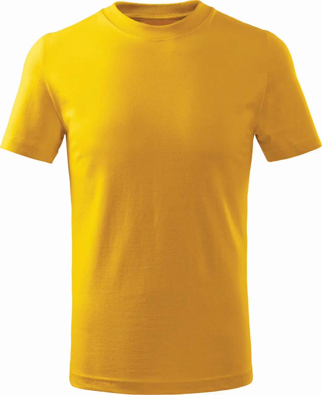 malfini-F38-basic-free-t-shirt-kinder-gelb-front-2 MALFINI T-Shirt Kinder Basic Free F38
