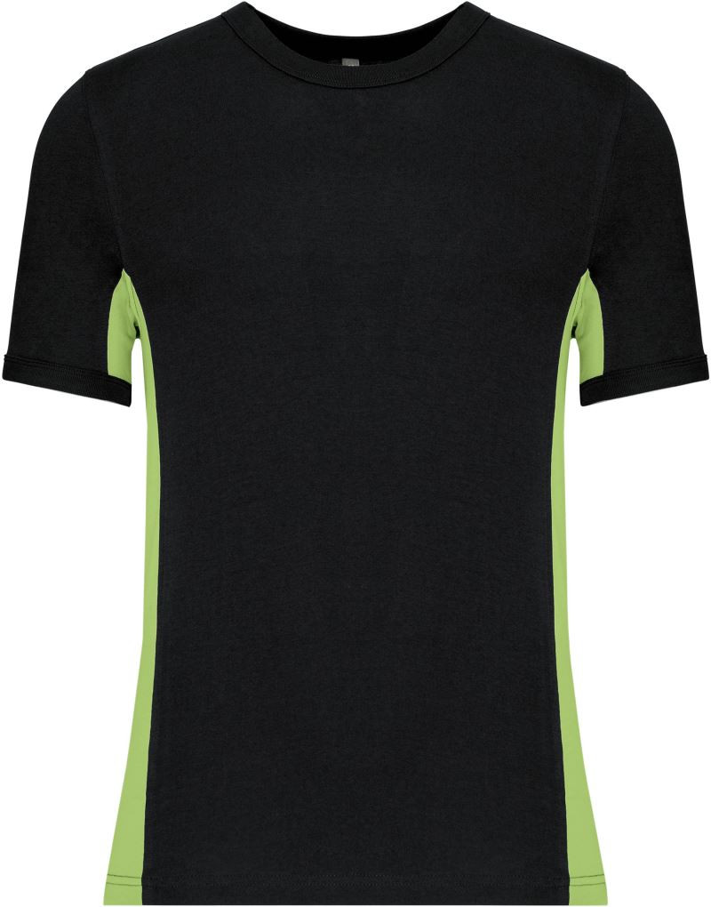 black/lime