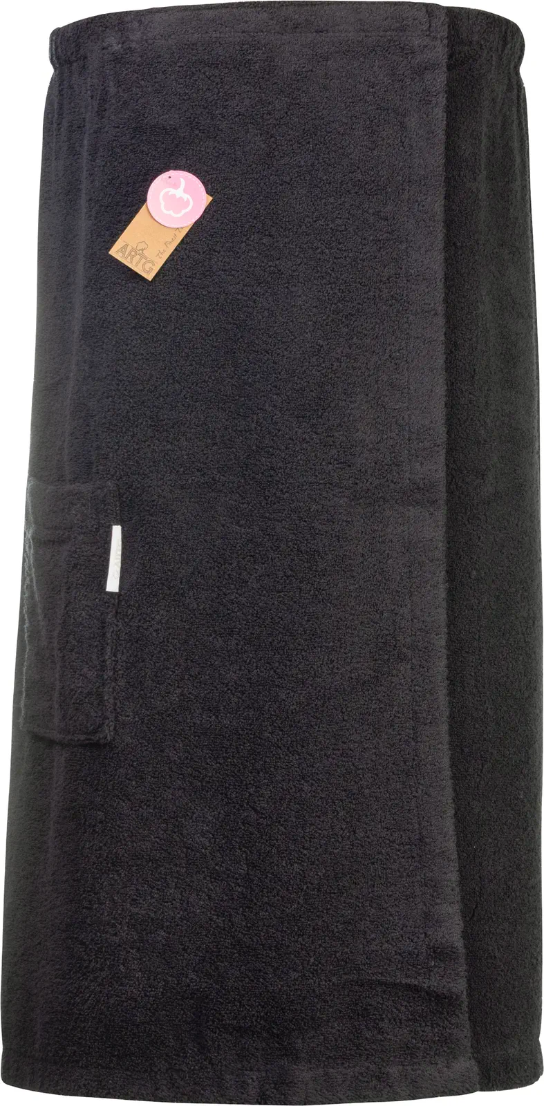 artg-ar043-sauna-kilt-ladies-black-front-1 ARTG Sauna Kilt Ladies