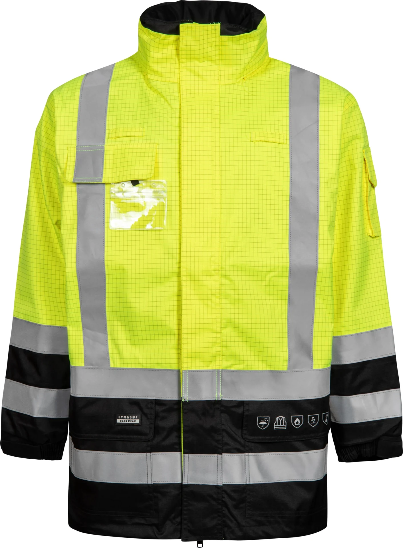 Lyngsøe FR-LR11355 Flammhemmende Hi-Vis Shell-Jacke