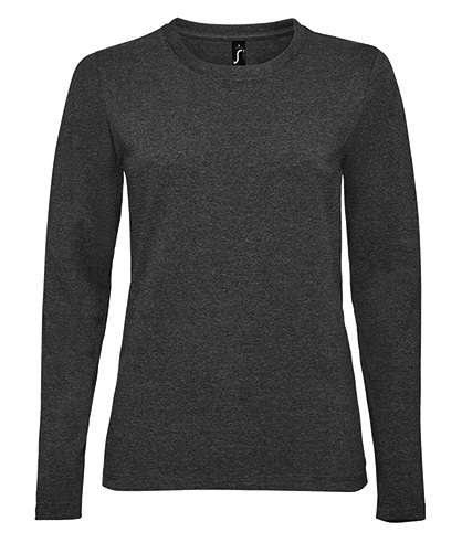 SOL'S Womens Long-Sleeve T-Shirt Imperial SOL'S Womens Long-Sleeve T-Shirt Imperial