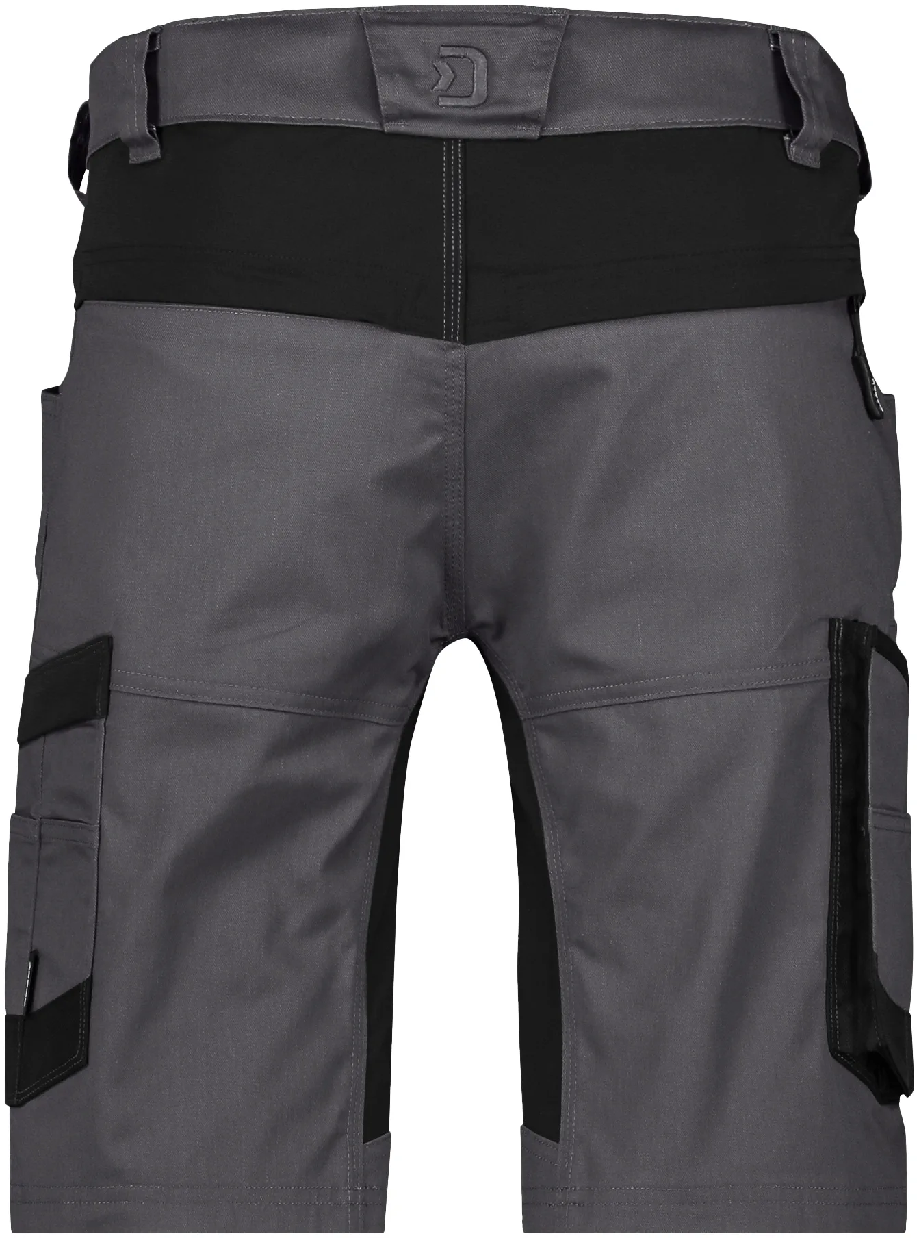 dassy-250112-axis-next-work-shorts-with-stretch-anthracite-grey-black-back-3 DASSY Stretch-Arbeitsshorts AXIS Next
