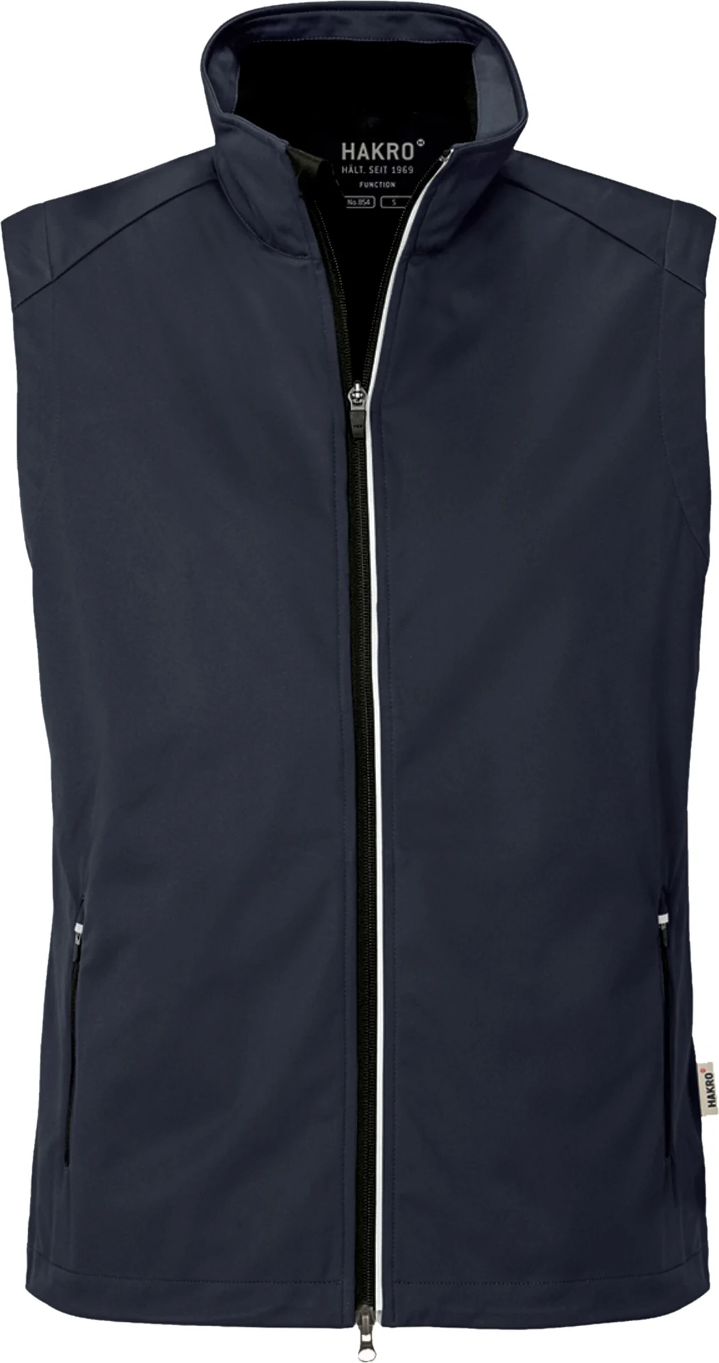 hakro-854-light-softshellweste-tinte-front-1 HAKRO Light-Softshell-Weste 854 Edmonton