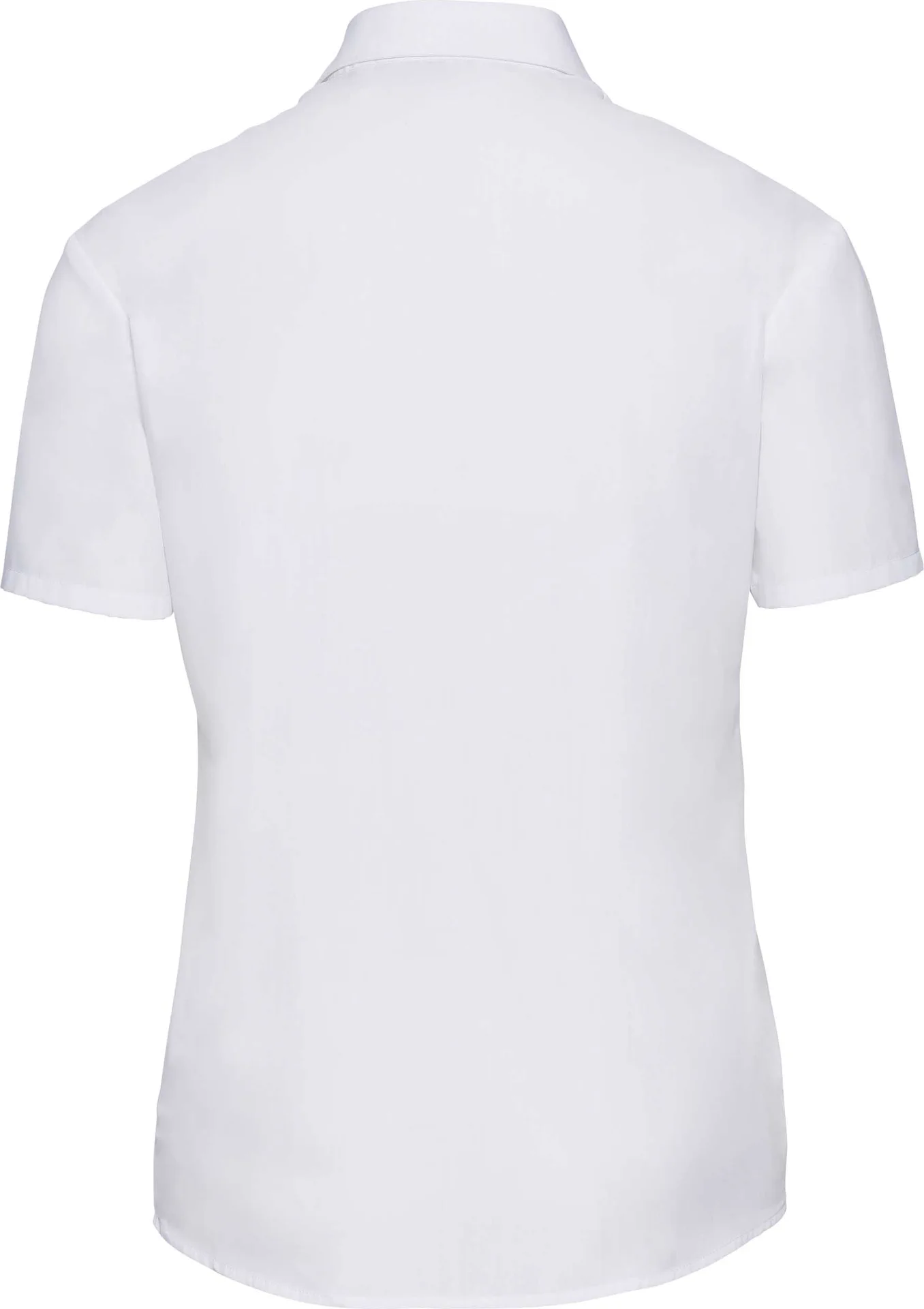 Russell Ladies Short Sleeve Polycotton Easy Care Poplin Shirt