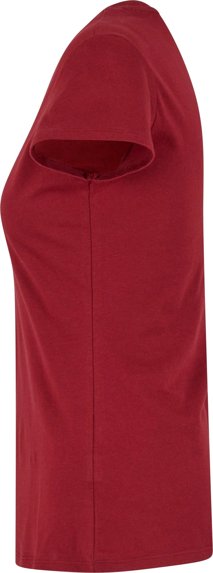 BYB-BB012-ladies-basic-t-shirt-cherry-left-6 Build Your Brand Ladies Basic Tee