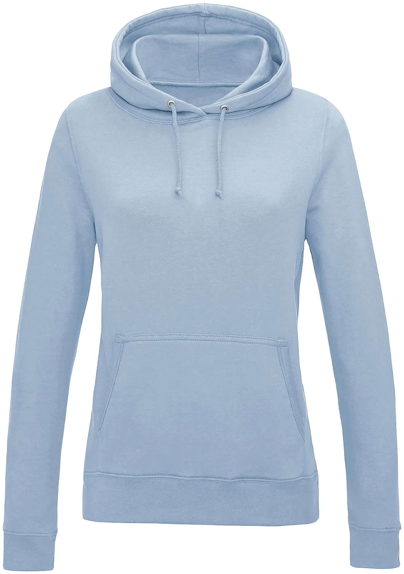 justhoods-jh001f-womens-college-hoodie-skyblue-front-1 Just Hoods Women's College Hoodie