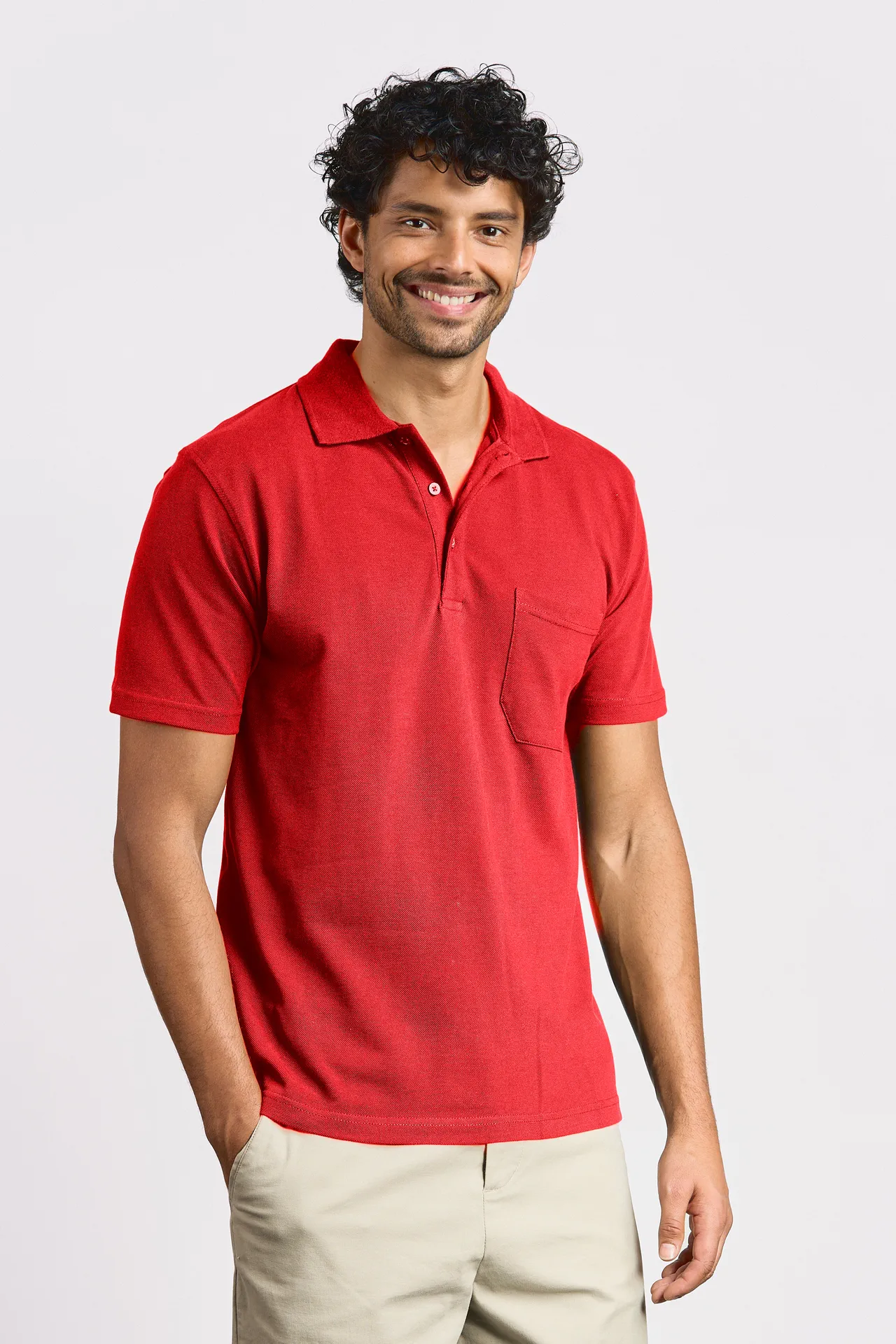 Promodoro Men's Heavy Polo Pocket