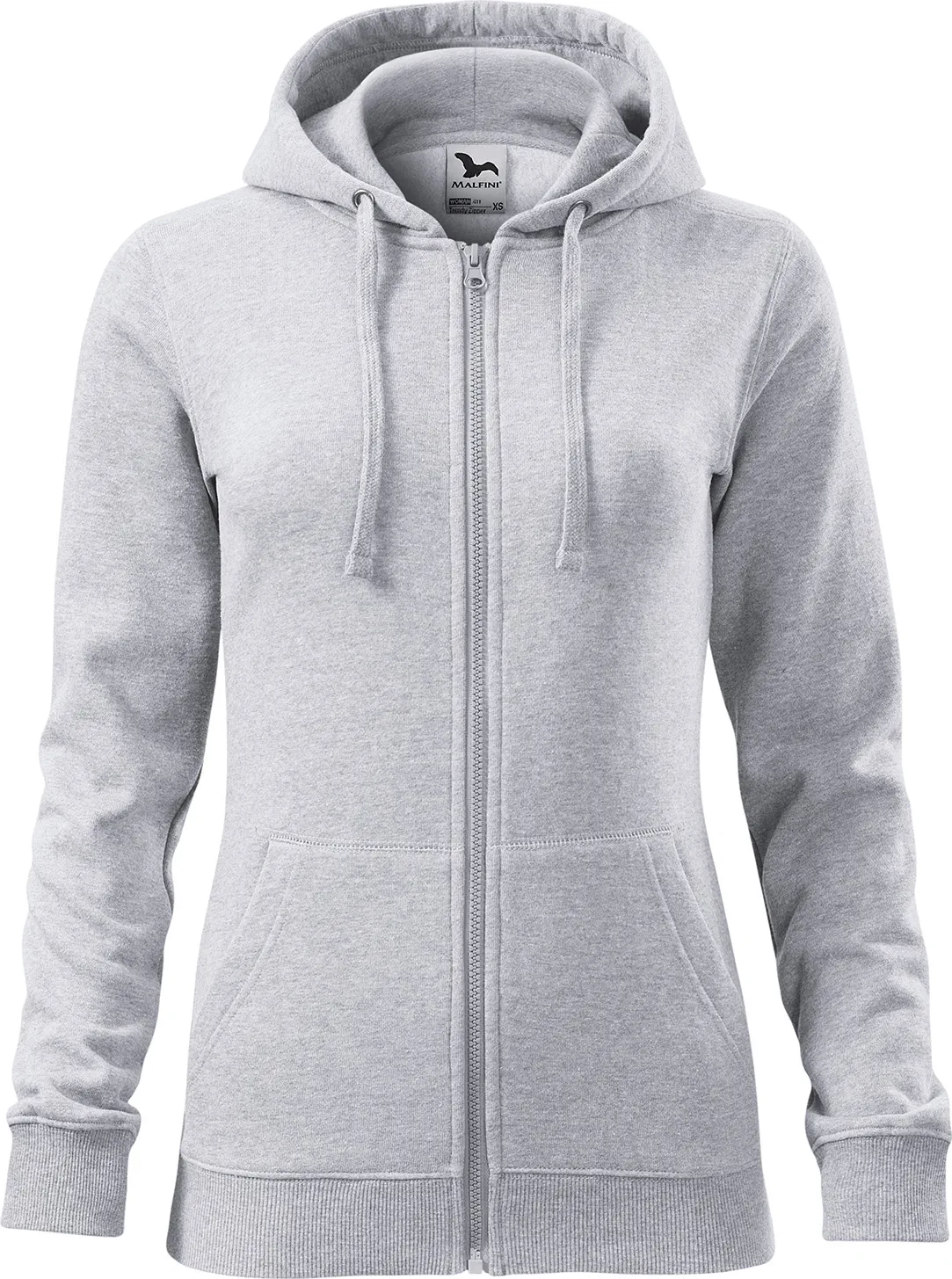 MALFINI Sweatshirt Damen Trendy Zipper 411