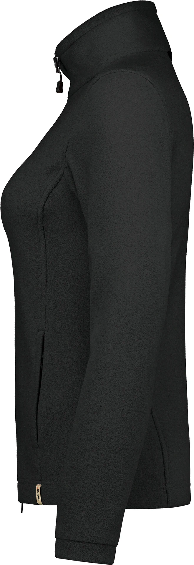 hakro-246-damen-fleecejacke-eco-schwarz-2 HAKRO Damen Fleecejacke ECO 246