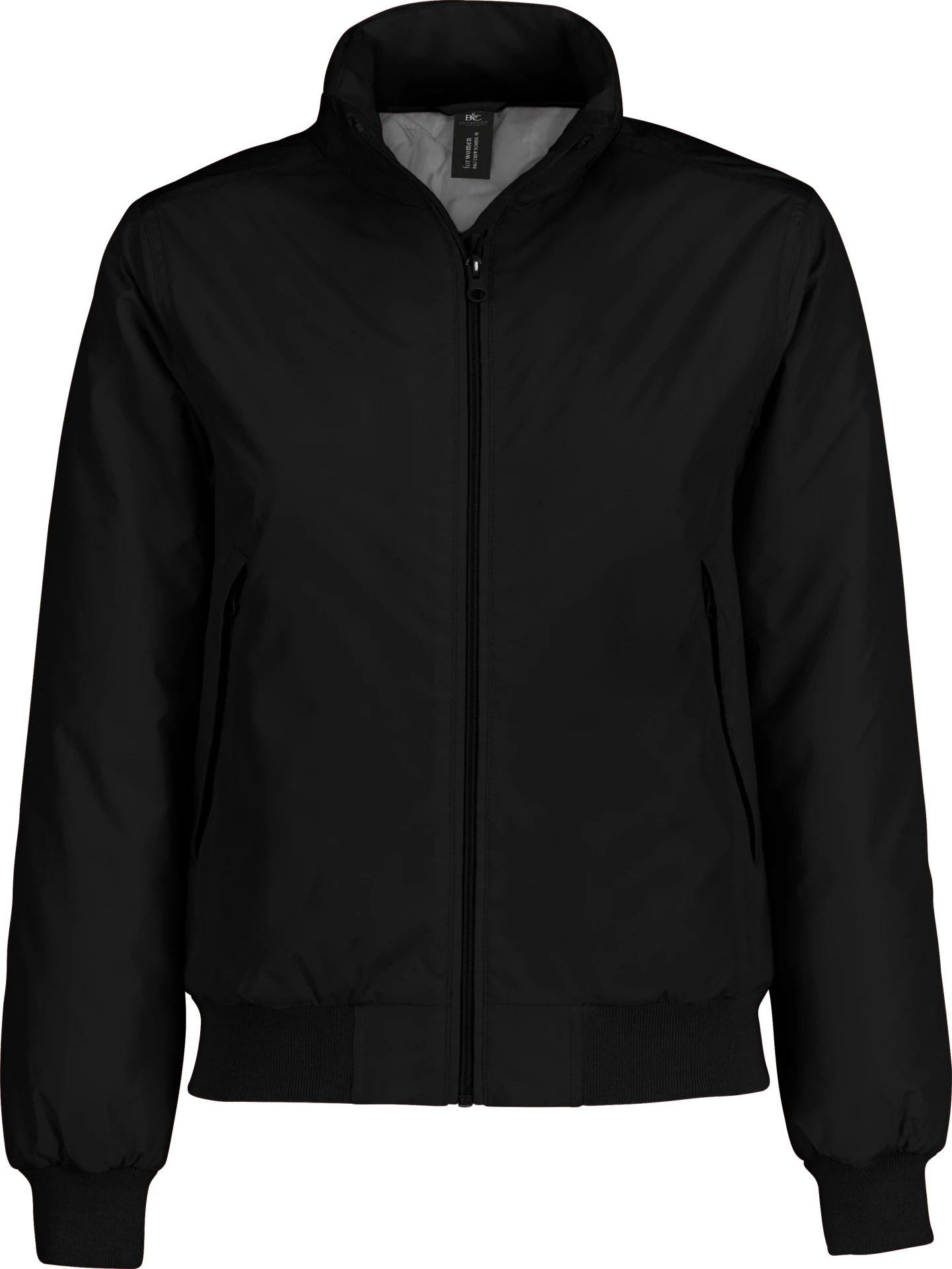 BC-JW962-CrewBomber-women-black-0 B&C Jacket Crew Bomber Women