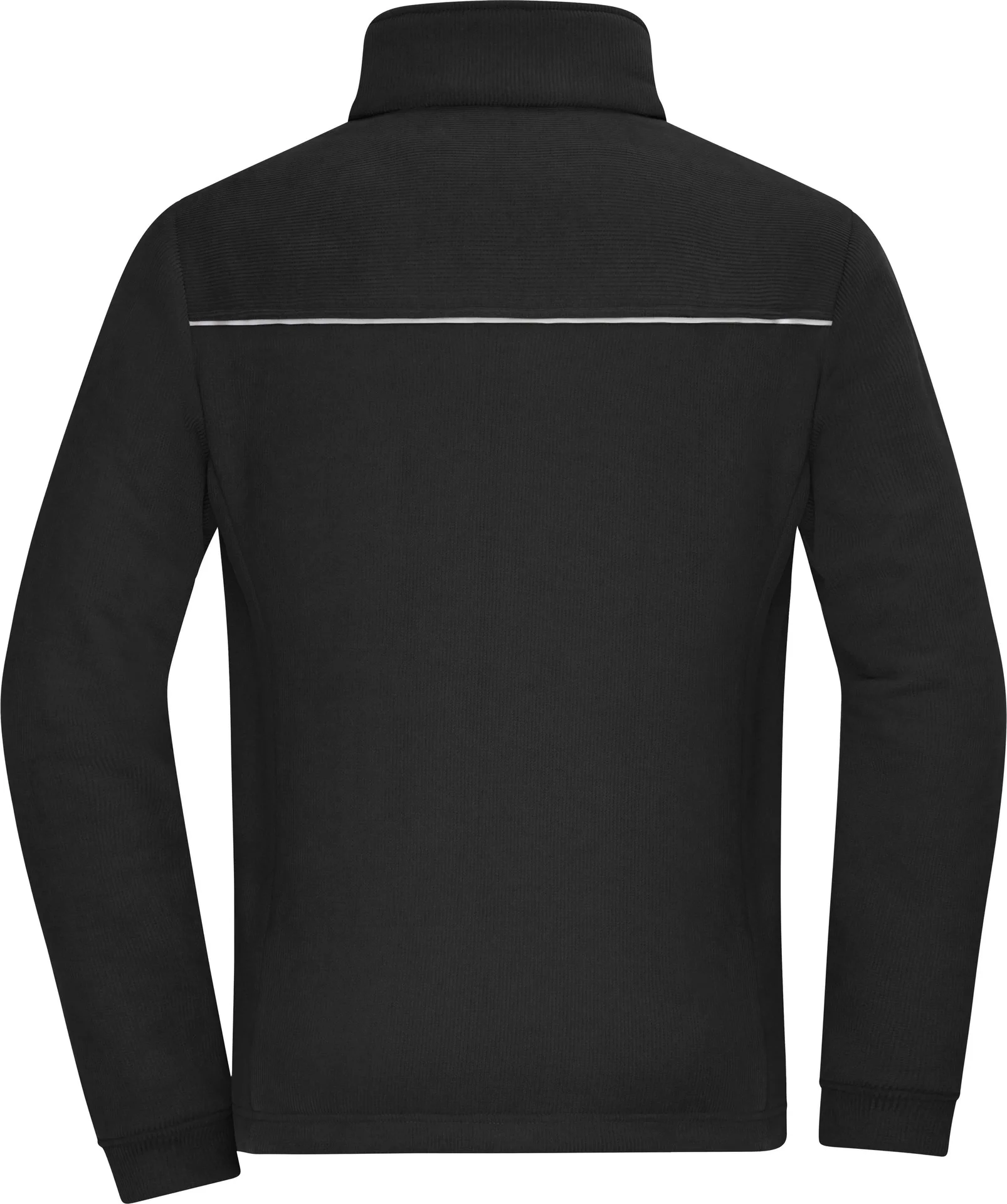 James & Nicholson Fleece Jacket - Corduroy Look