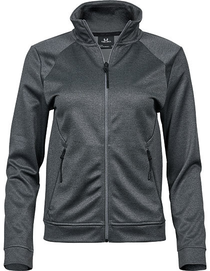 TEE JAYS Womens Performance Zip Sweat TEE JAYS Womens Performance Zip Sweat