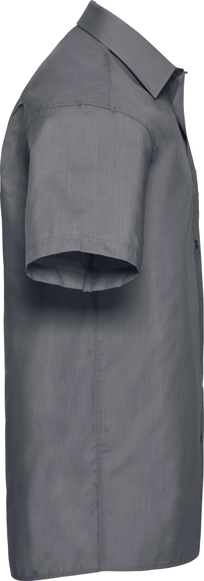 Russell Men's Short Sleeve Polycotton Easy Care Poplin Shirt
