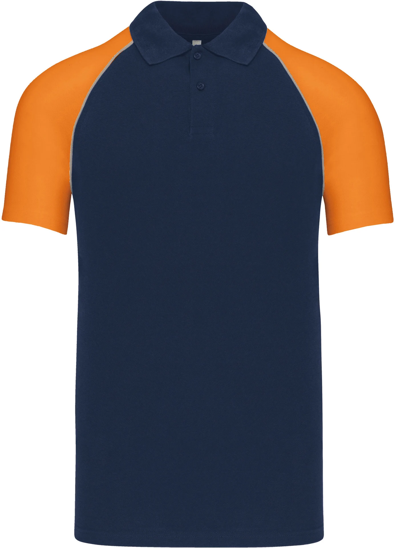 Kariban Baseball Piqué Polo Shirt