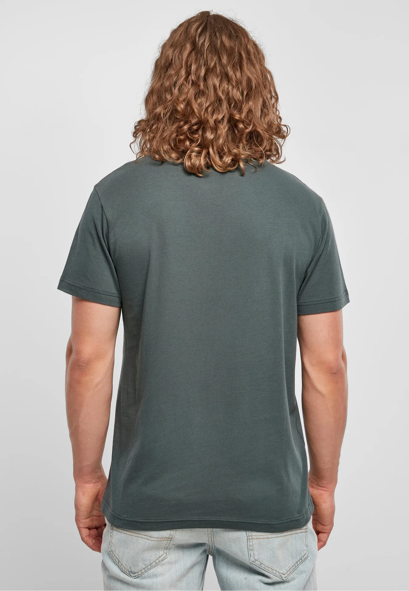 Build Your Brand Basic Round Neck T-Shirt