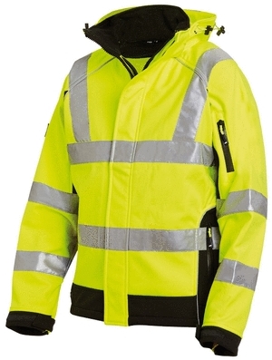FHB Warnschutz-Softshell-Jacke FELIX EN 20471 Klasse 3 FHB Warnschutz-Softshell-Jacke FELIX EN 20471 Klasse 3
