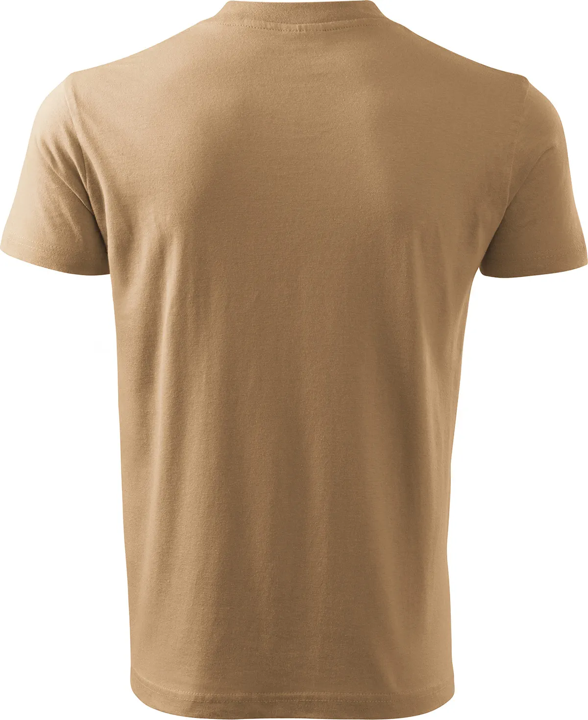malfini-102-v-neck-t-shirt-unisex-sand-back-5 MALFINI T-Shirt V-Neck 102