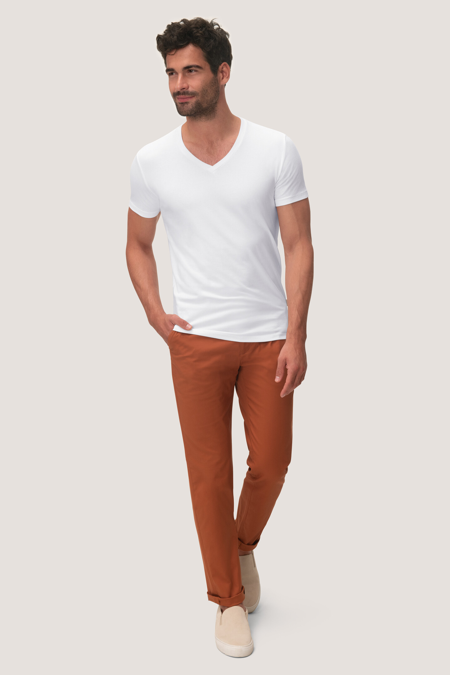 HAKRO V-Shirt 272 Stretch HAKRO V-Shirt 272 Stretch